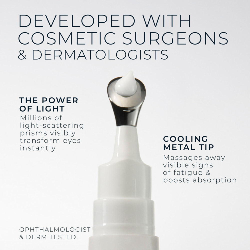 RoC eye cream label close-up highlights fragrance-free formula