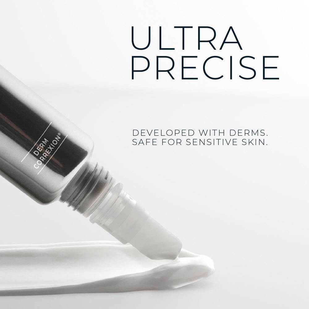 RoC Correxion serum absorption close-up showing quick penetration