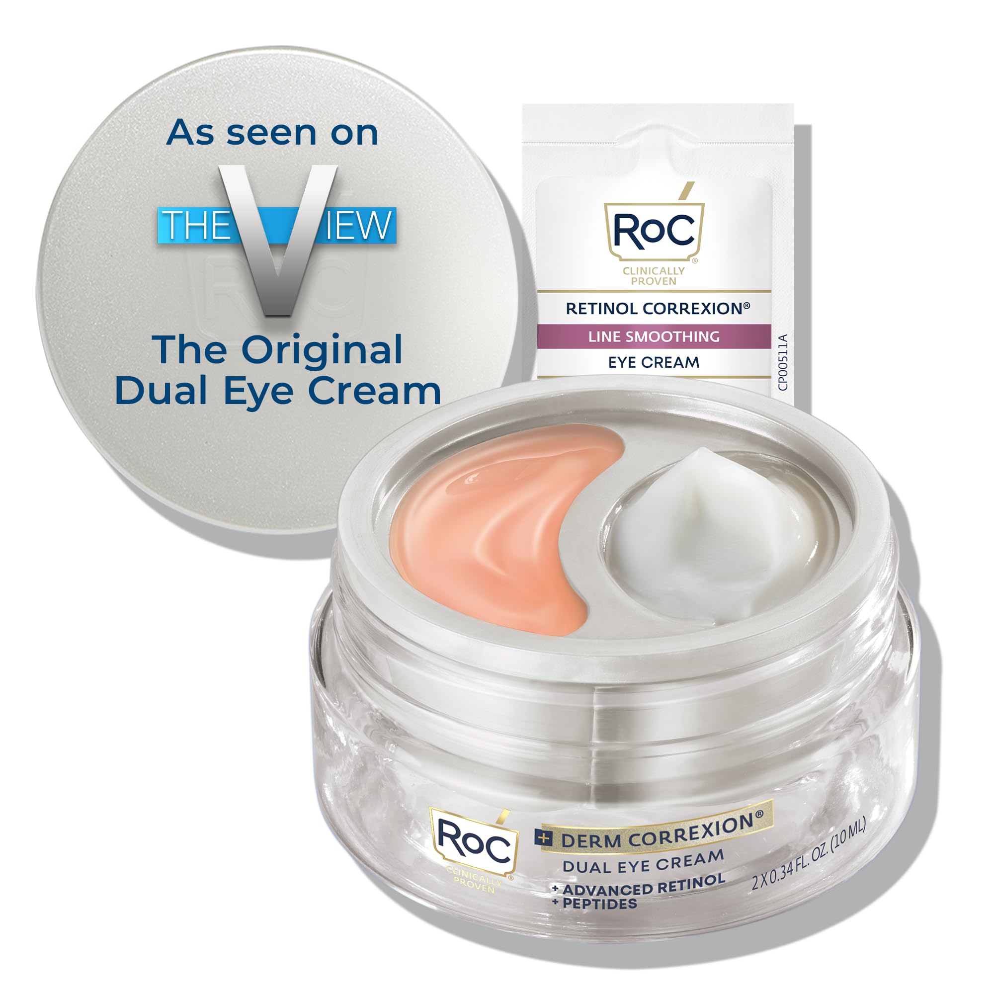 RoC Derm Correxion upper eye gel lifts and firms the eyelids for a more awake look.