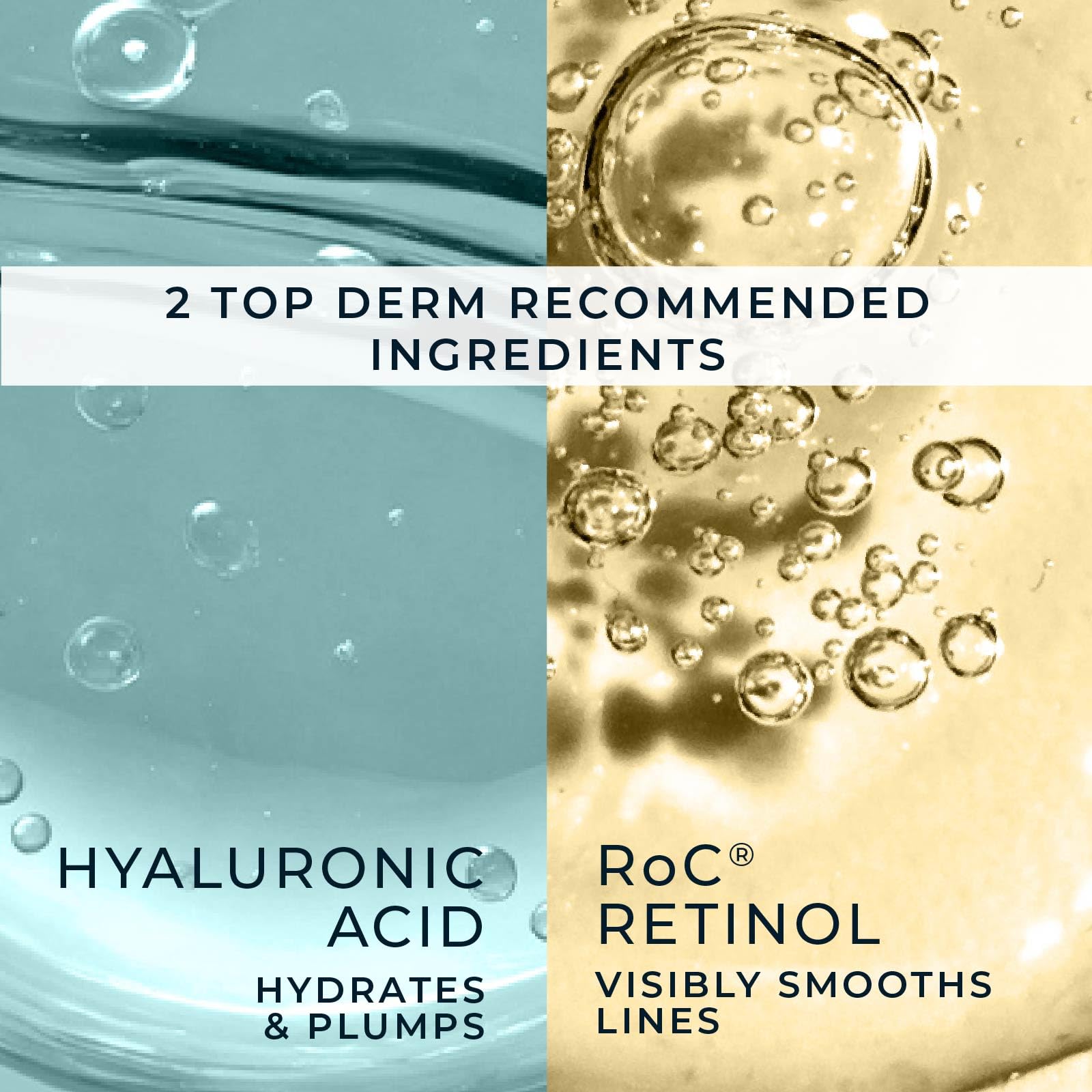 RoC dermatologist-tested badge on packaging signals trusted skincare