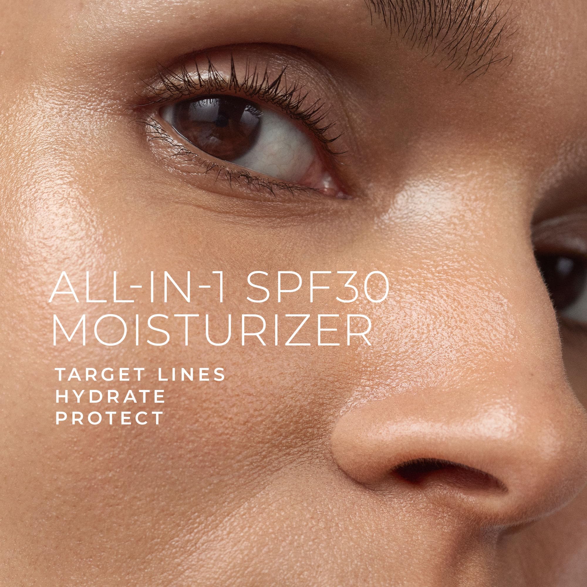 RoC hyaluronic acid gel-cream texture close-up showing quick absorption.