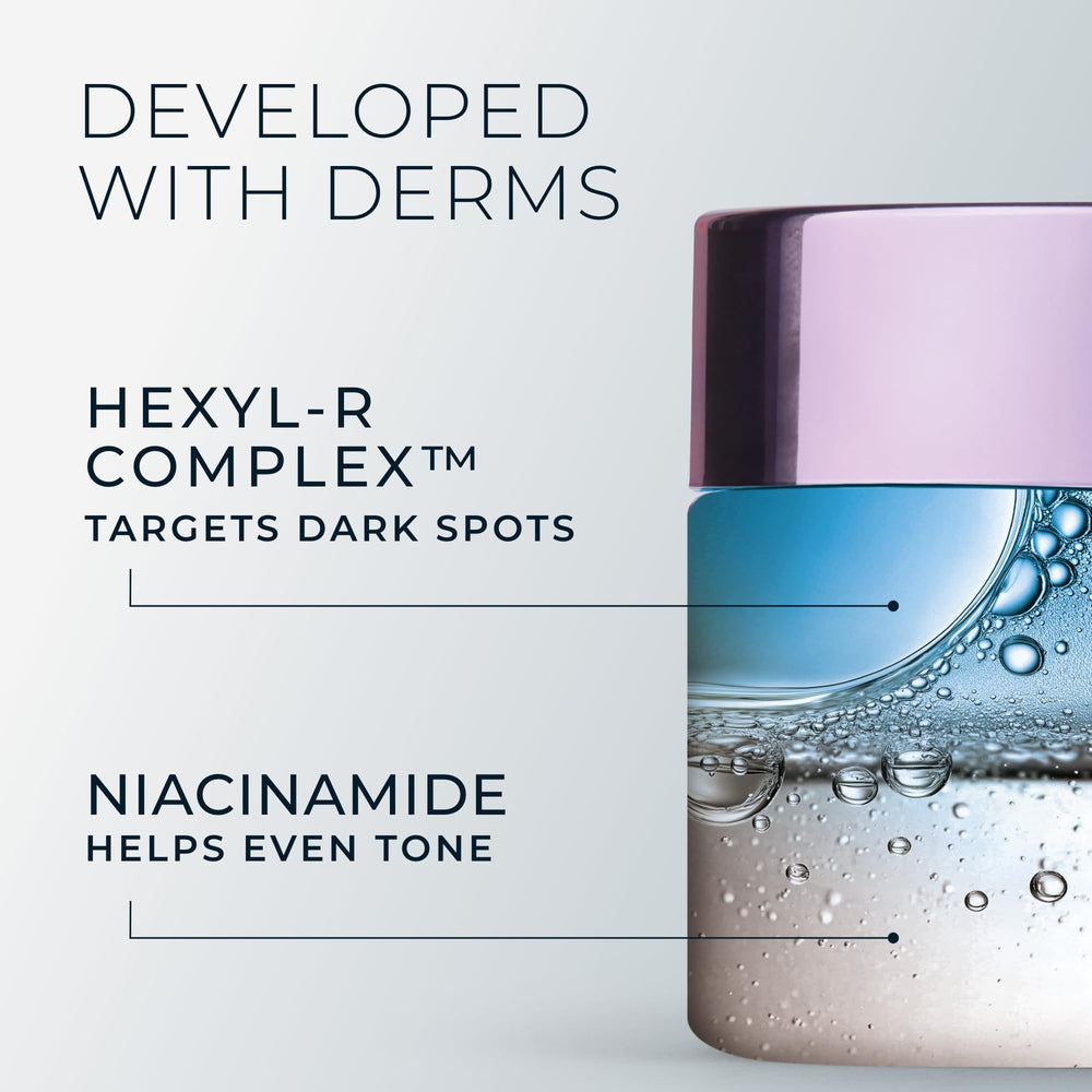 RoC packaging box highlighting Hexinol technology in luxe box.