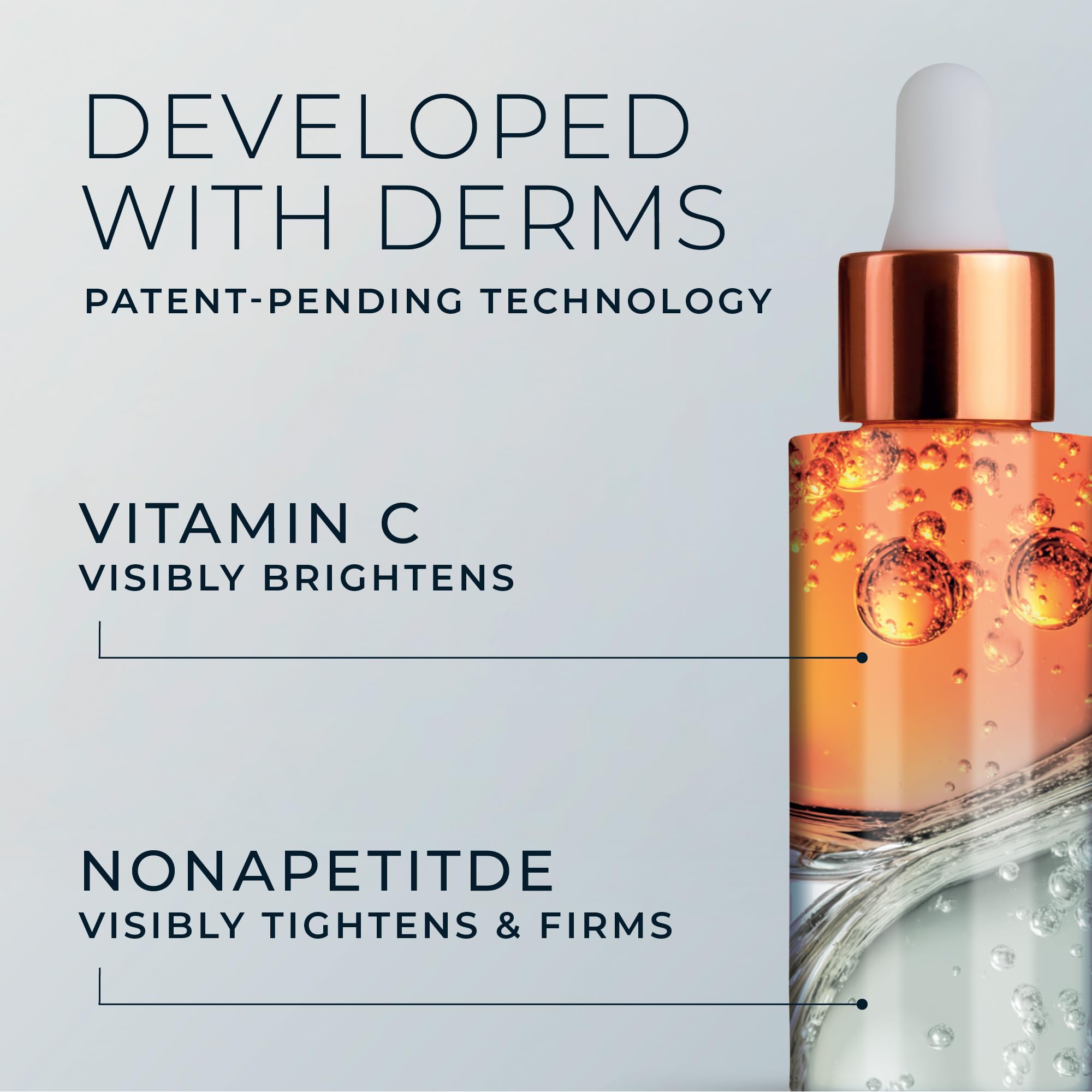 RoC Revive + Glow in morning routine supports brighter, even-toned skin.