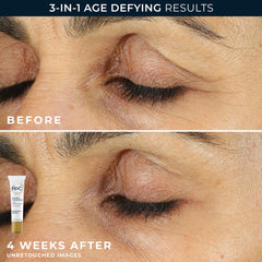 RoC Retinol Correxion Night Cream swirl texture on skin indicates rich overnight care