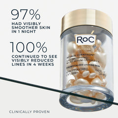 RoC Retinol Correxion unscented label signaling fragrance-free formula