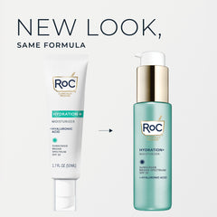 RoC SPF30 broad-spectrum sunscreen for daytime protection on all skin tones.
