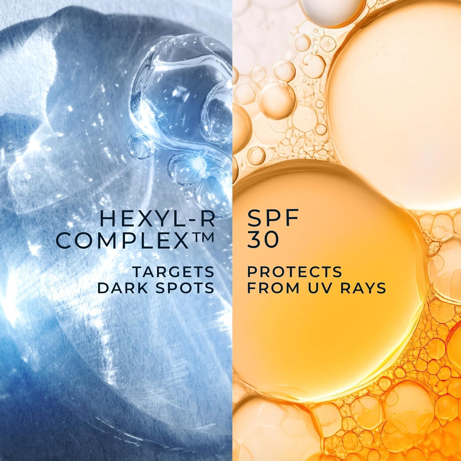 RoC SPF 30 label highlighting UVA and UVB protection