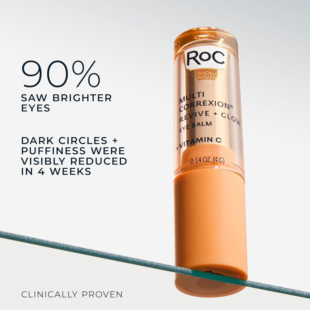 RoC vitamin C peptides complex illustration highlighting brightening and smoothing properties