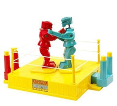 Rock Em Sock Em New Robots Game: red rocker vs blue bomber duel for family fun