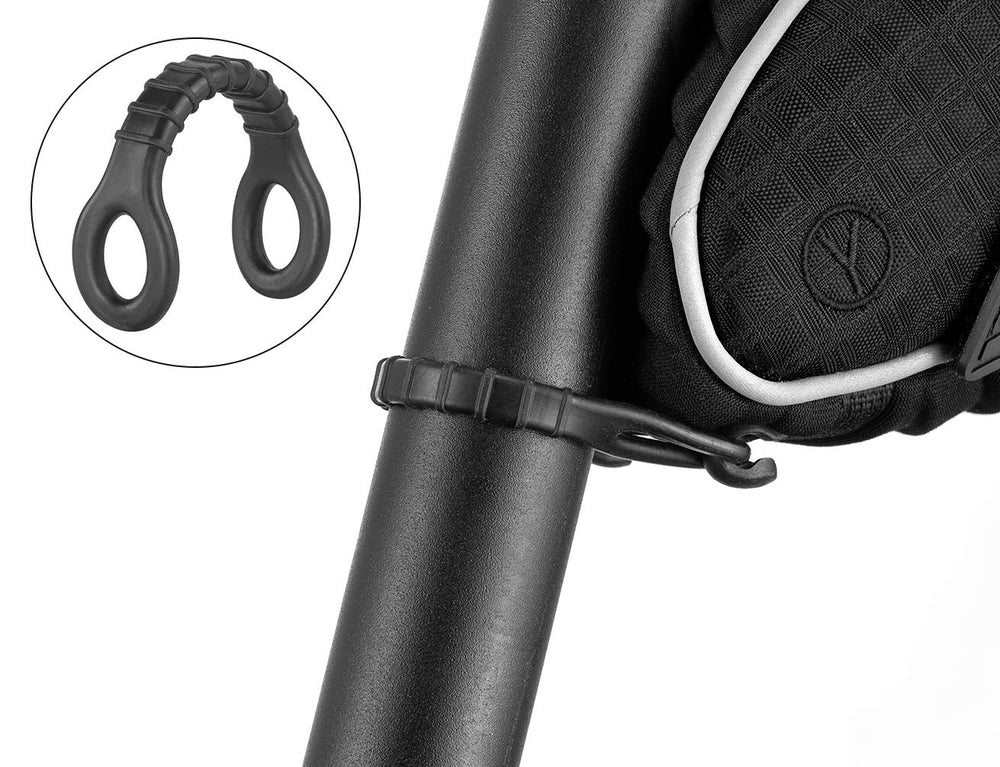 ROCKBROS waterproof fabric and taped zipper keep gear dry.