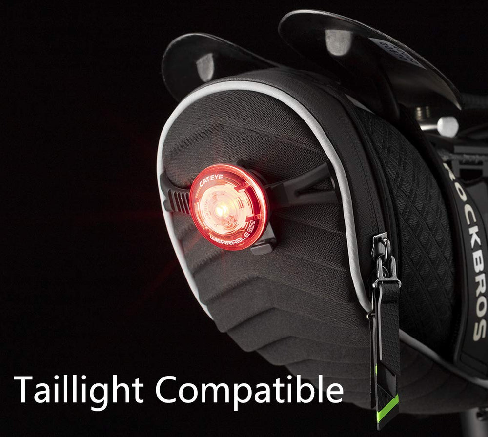 ROCKBROS under-seat bag offers easy installation with two straps.