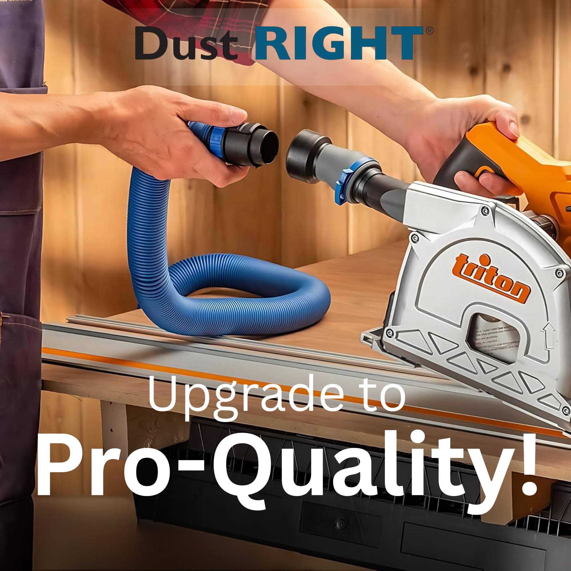 Rockler adjustable suction ring lets you tailor power for different tasks.
