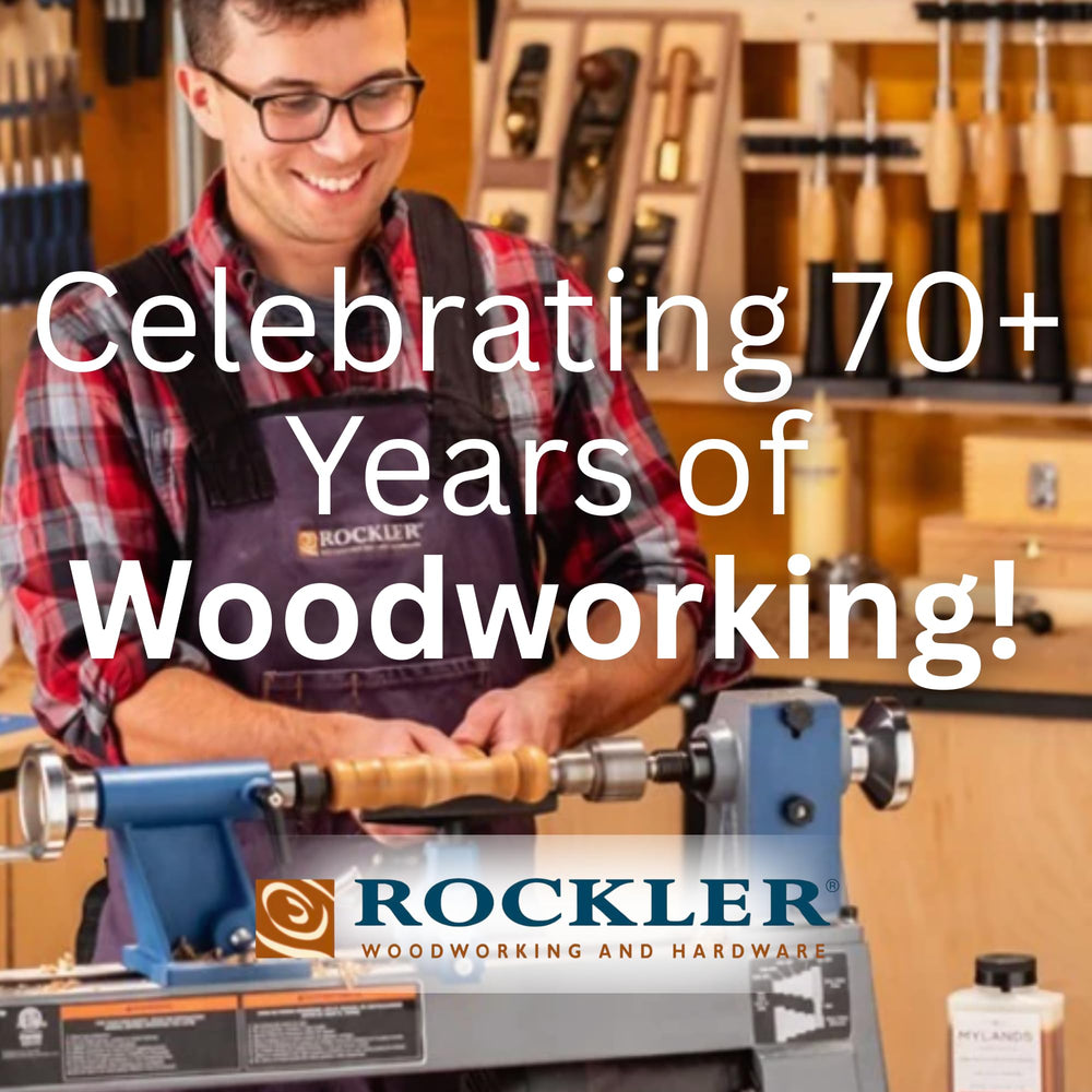 Rockler included accessories kit simplifies setup and operation.