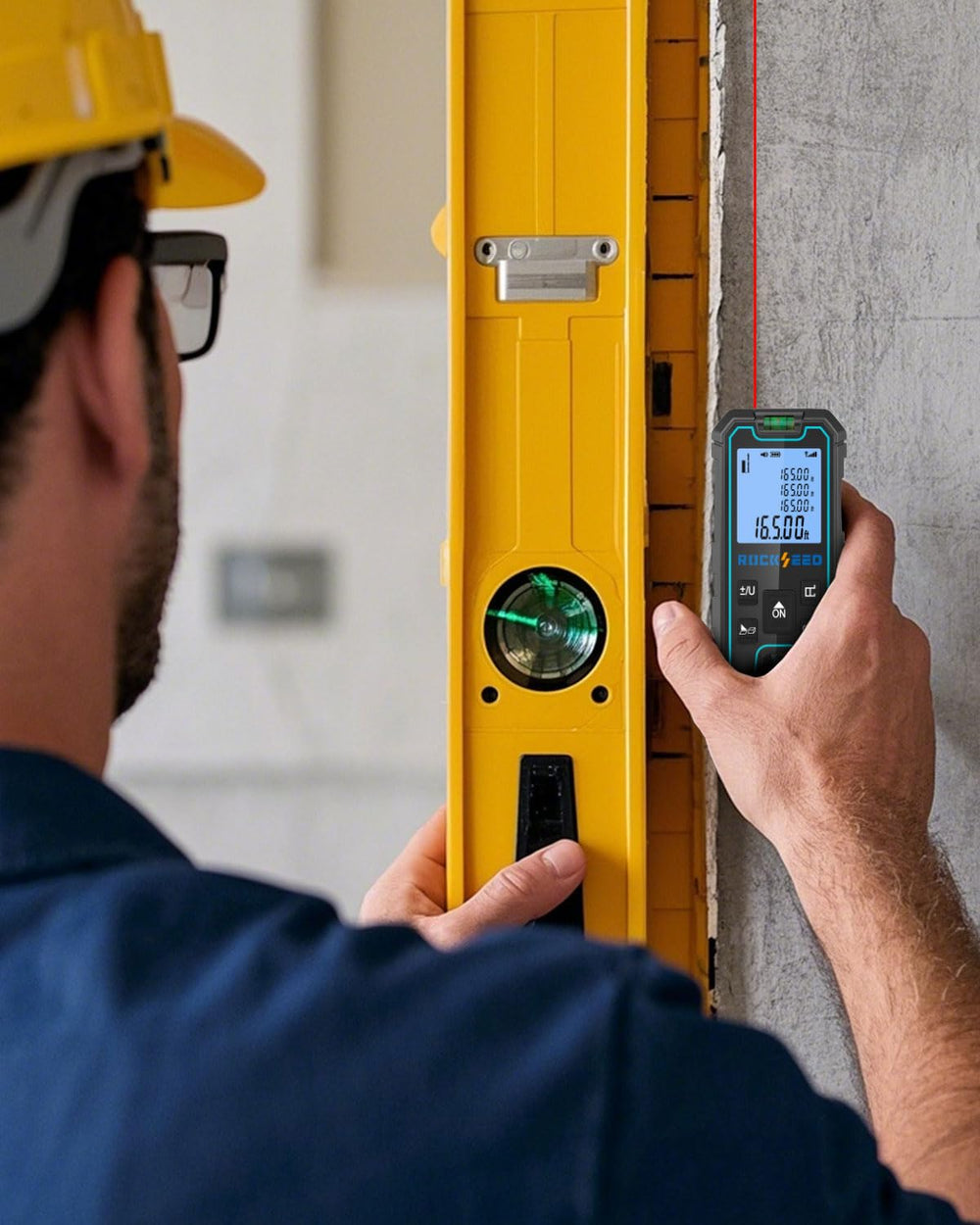 RockSeed Laser Measure IP54 rating for splash and dust resistance