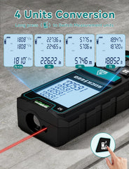 RockSeed backlit LCD enables clear readings in dim spaces.