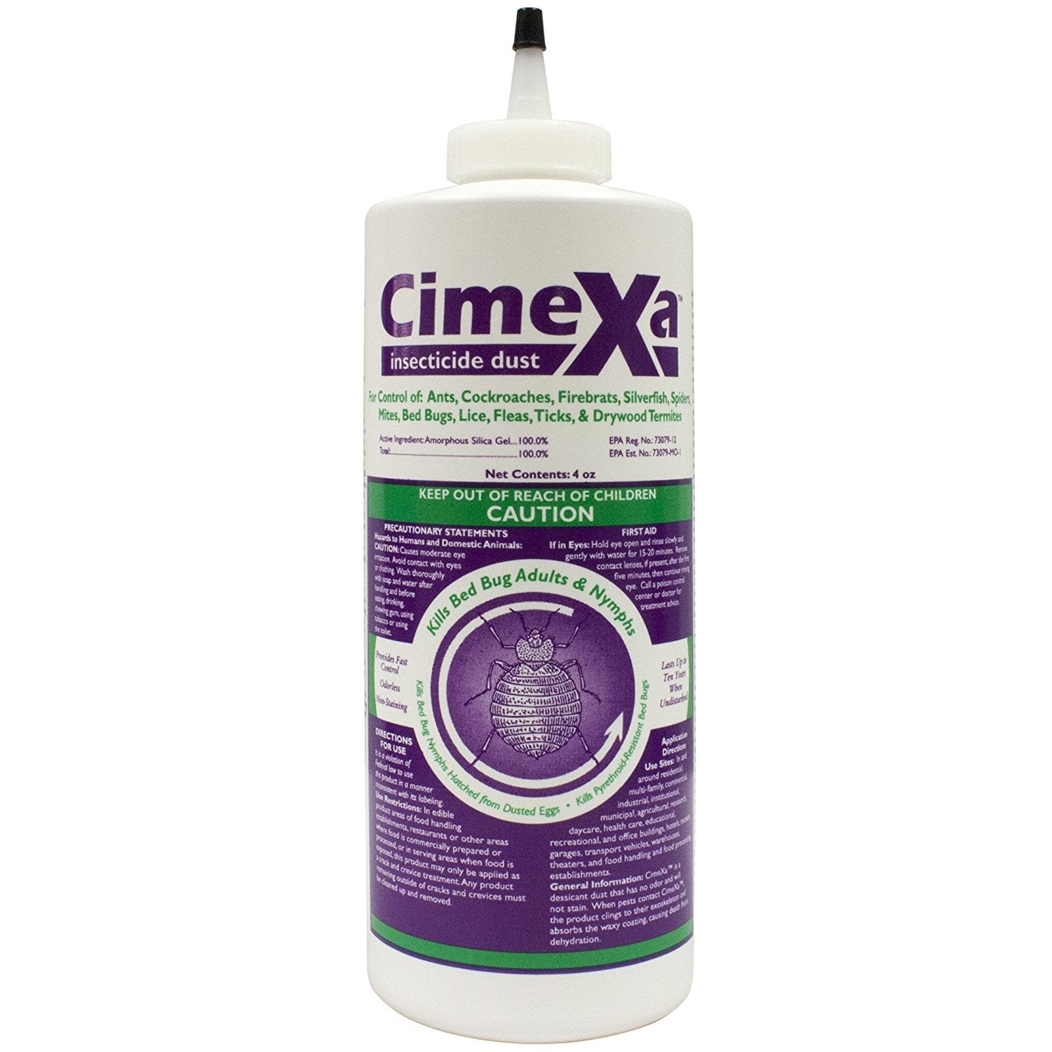 Rockwell Labs Cimexa insecticide dust for wall void pest control and bed bug prevention