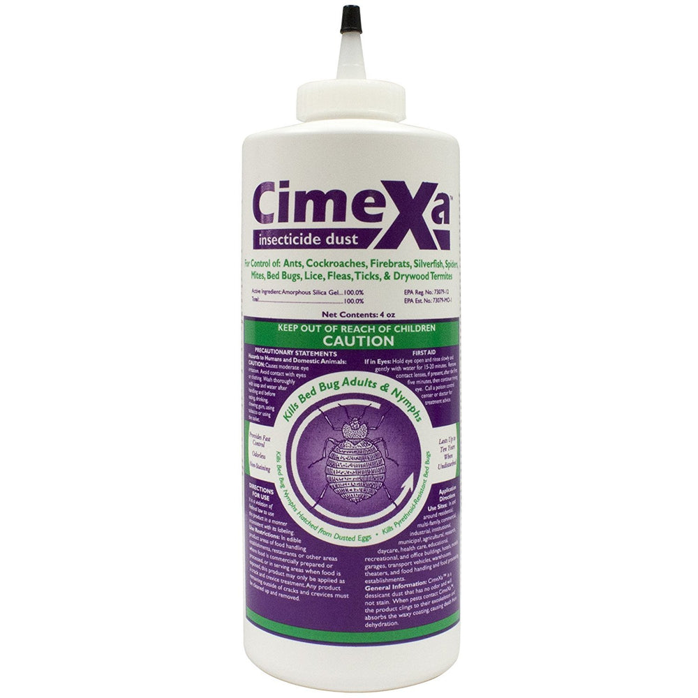 Rockwell Labs Cimexa insecticide dust for wall void pest control and bed bug prevention