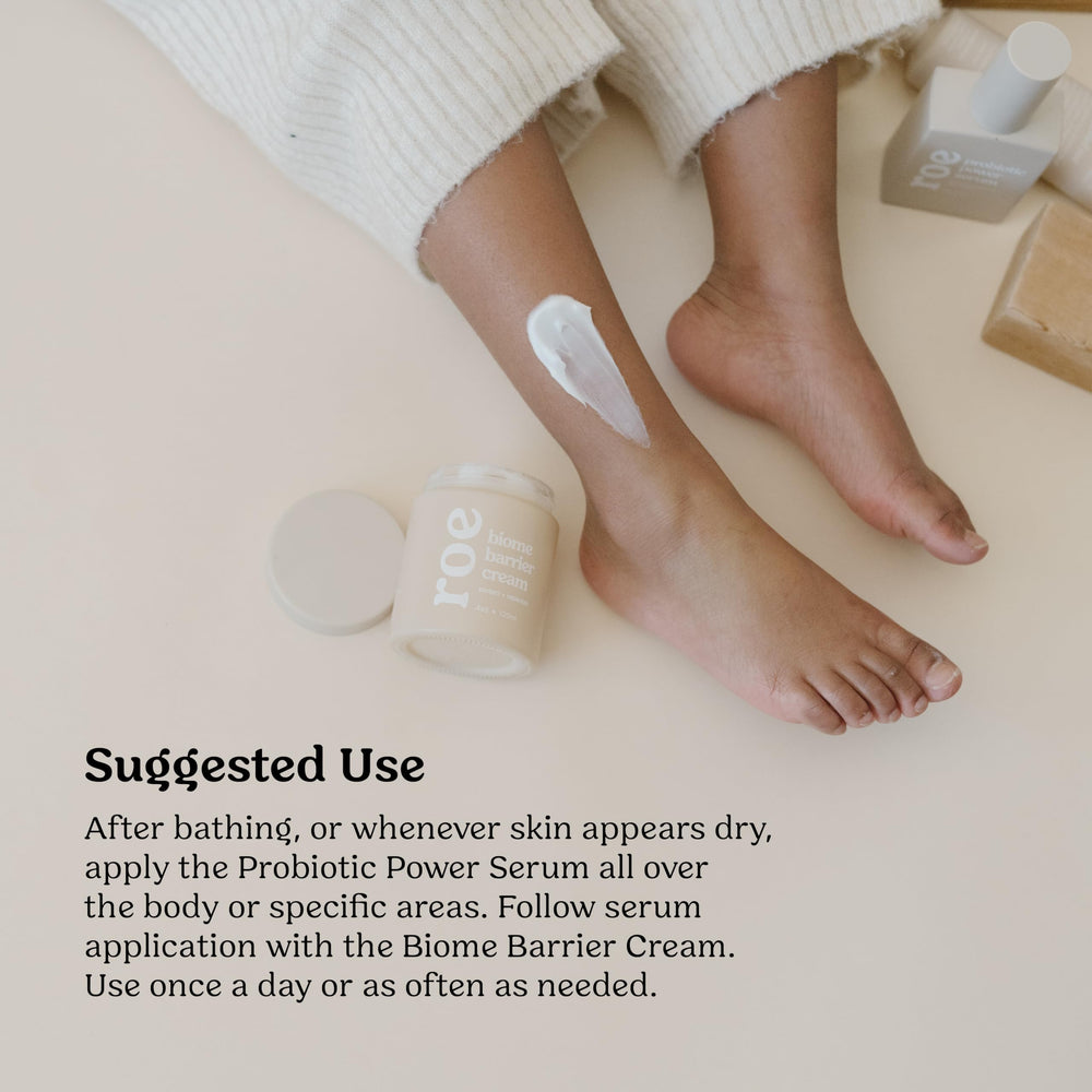 Roe Wellness Antioxidants detail highlights soothing protection for irritated moments