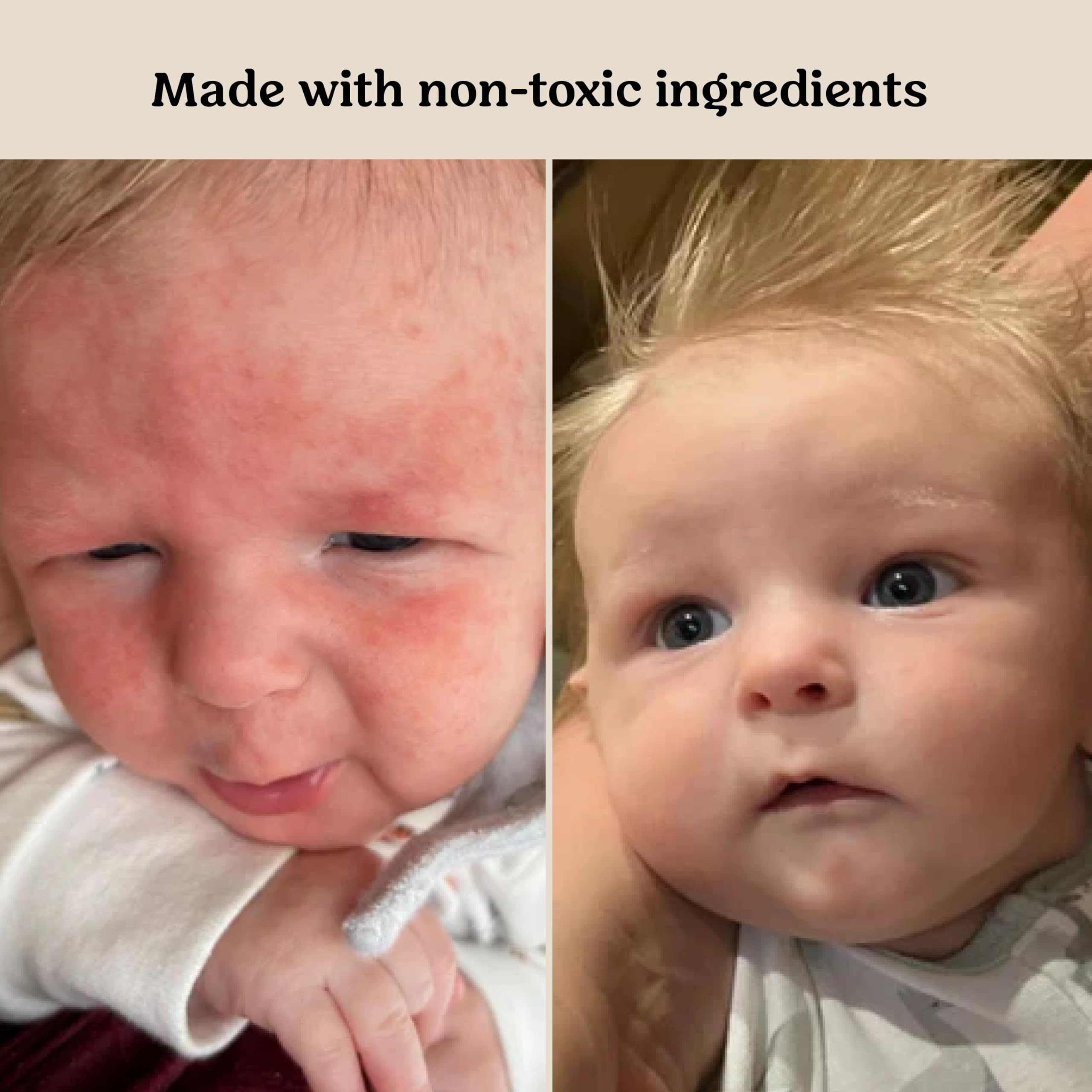 Roe Wellness non-toxic ingredients ensure safe, everyday use on sensitive skin.