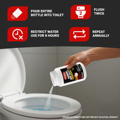 Roebic FRK uses dichlobenil to inhibit root growth in sewer lines