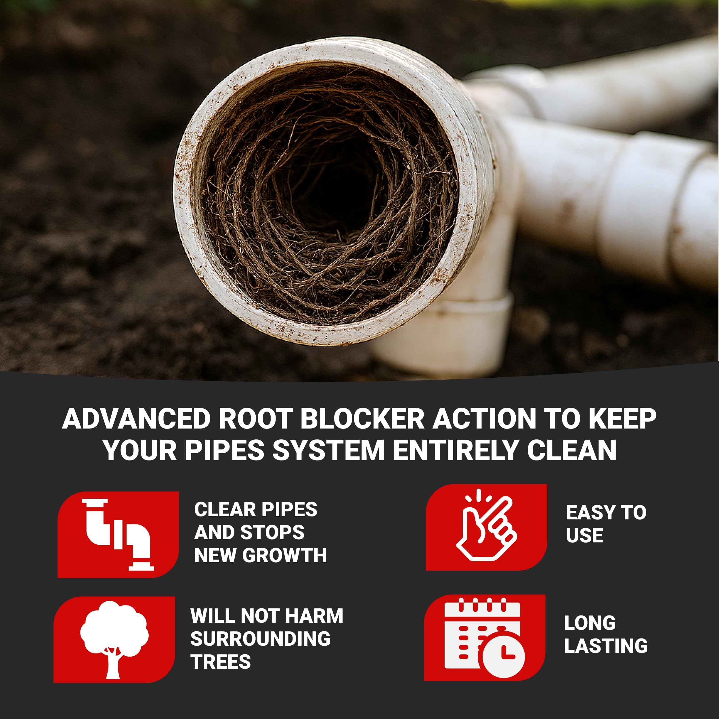 Roebic FRK copper-free formula safe for all household plumbing