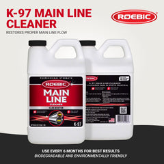 K-97 bottle activated with bacteria enzymes for deep cleaning of organics
