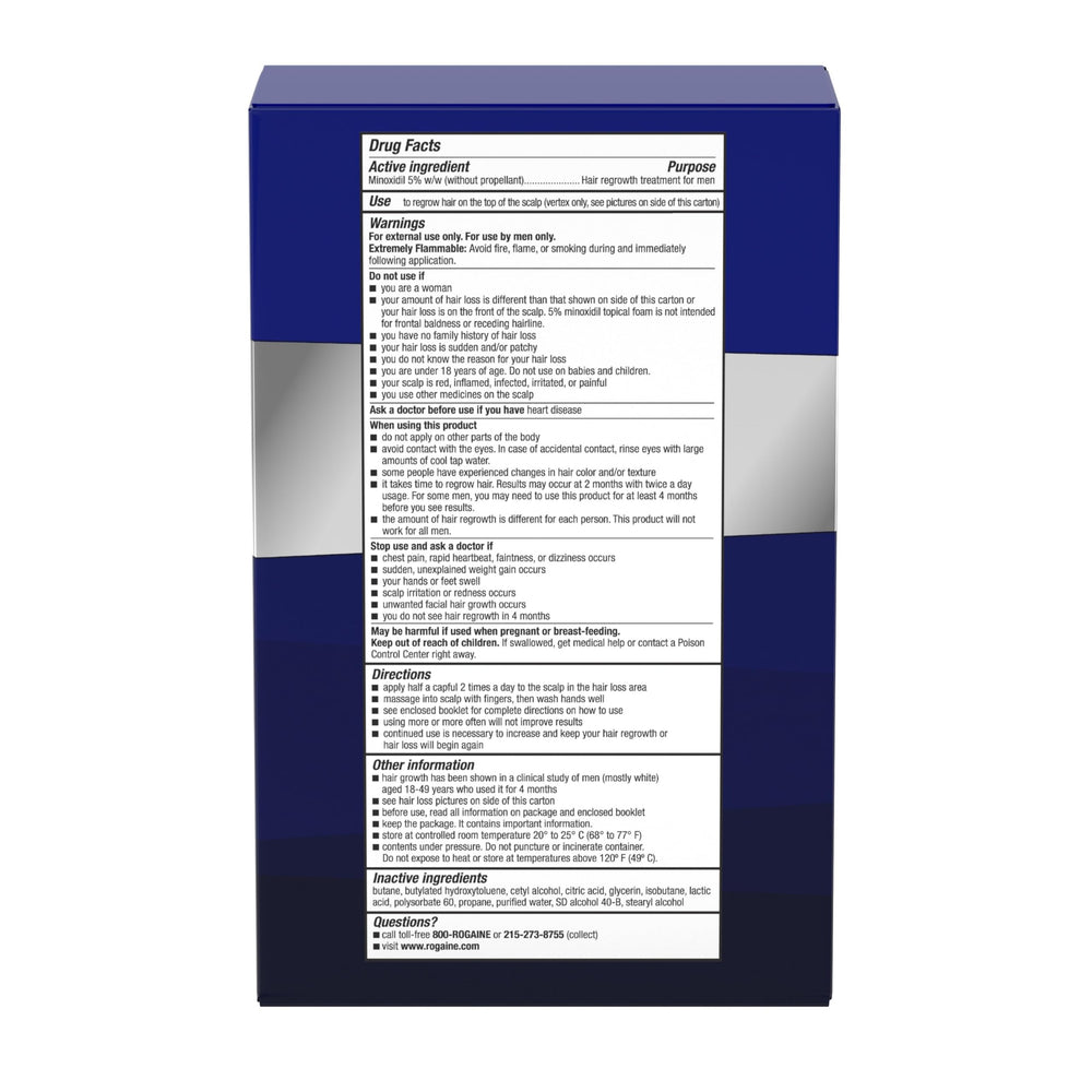 Rogaine is a dermatologist-recommended brand for hair growth support.