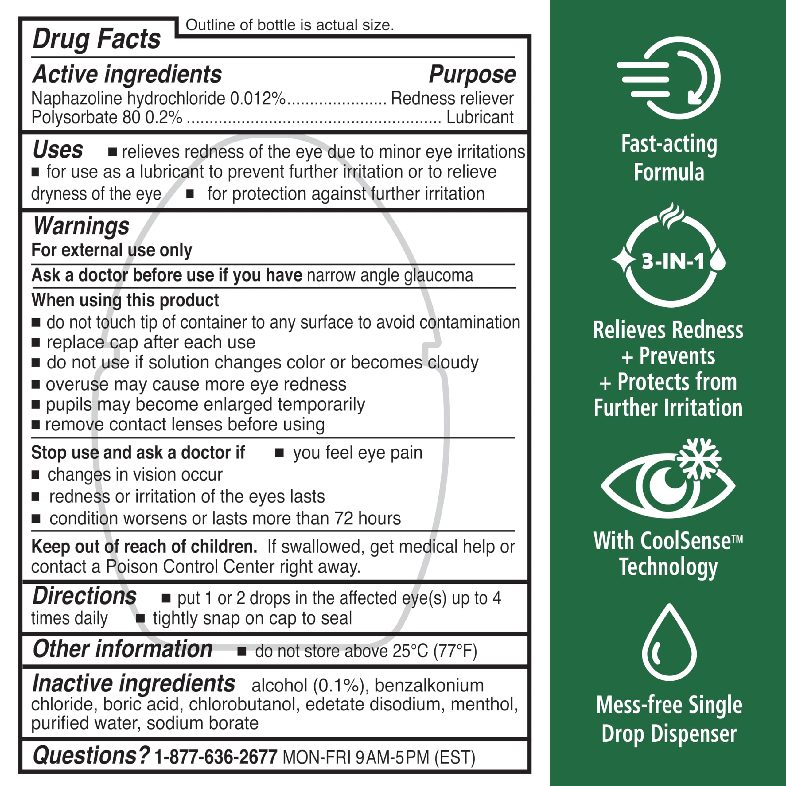 Rohto Cool Relief packaging features clear usage details for safe, confident use.