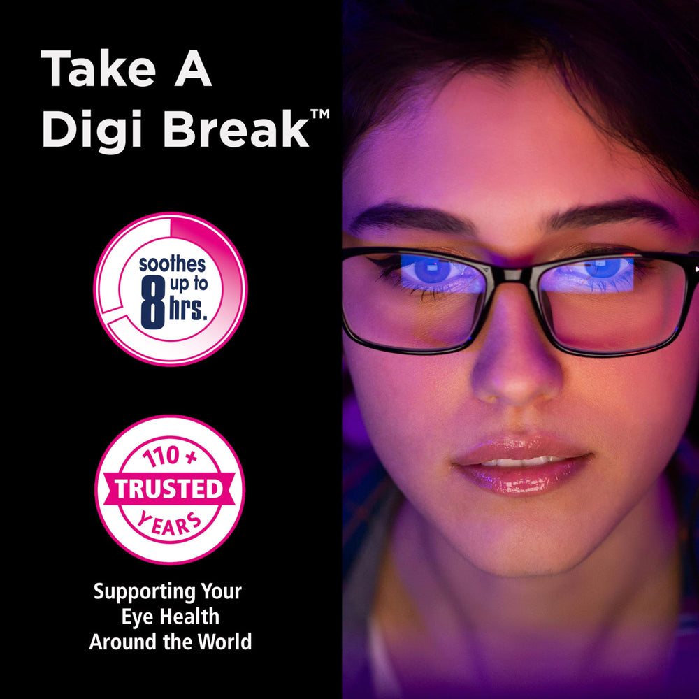 Rohto Digi-Eye drops pocket-sized bottle for quick relief.