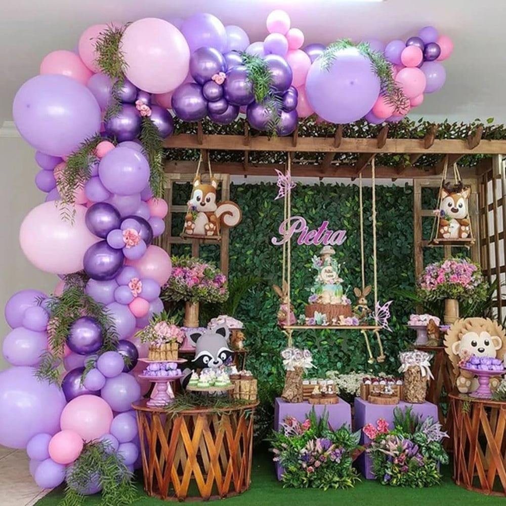 Roimylie latex balloons are durable and non-toxic for safe party setups.
