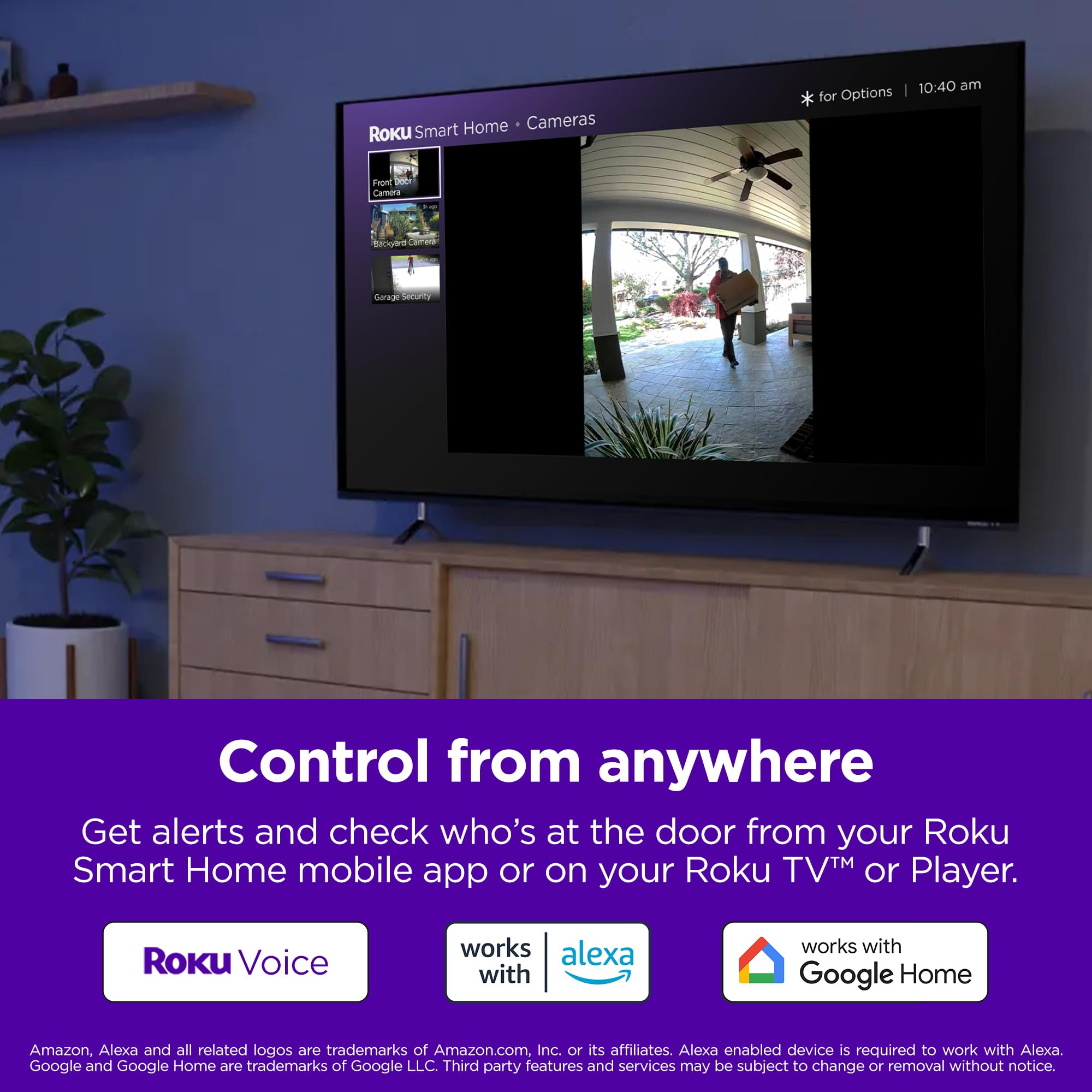 Roku Doorbell two-way audio enables live conversations with visitors
