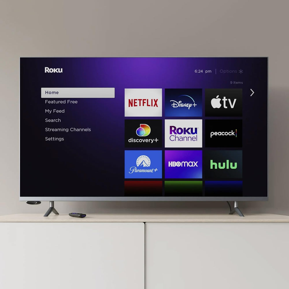 Roku Express 4K+ private listening via mobile app.