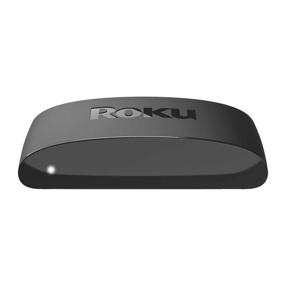 Roku Express 4K+ setup connected to a TV for quick streaming.