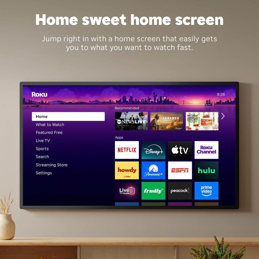 Roku Streaming Stick Plus provides all-in-one access to top apps.