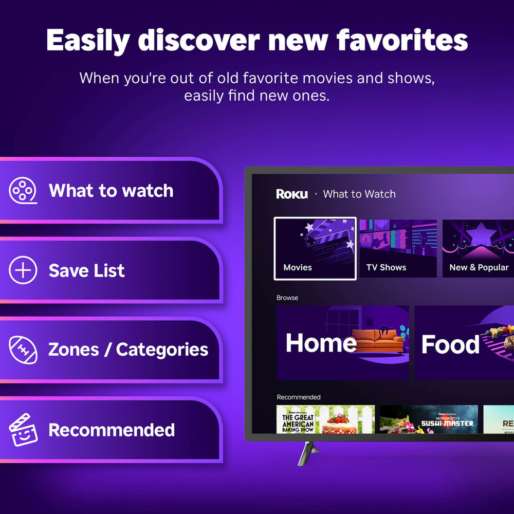 Roku Streaming Stick Plus offers free live TV channels for variety.