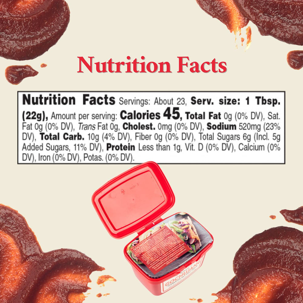 Roland Foods gochujang jar pouring to thin for marinades