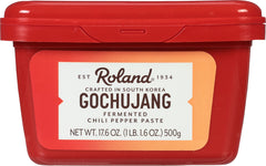 Roland Foods gochujang paste jar showing rich umami for sauces