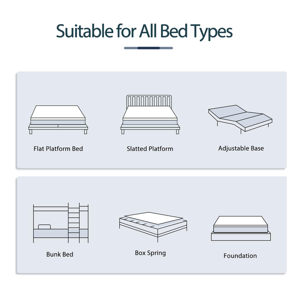 Rolanstar bedroom setup shows versatile size fit.