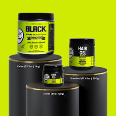 Rolda activated charcoal adds depth to black hair