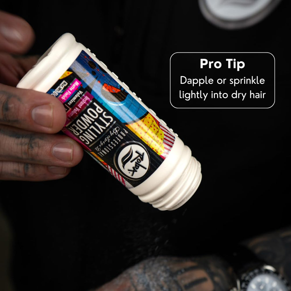 Rolda powder quick-apply formula suited for daily dry-hair refresh.