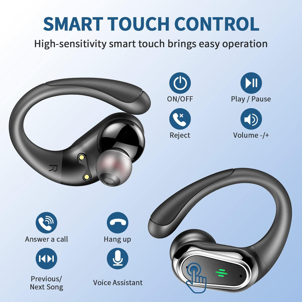 Rolosar earhooks provide secure fit during running and training