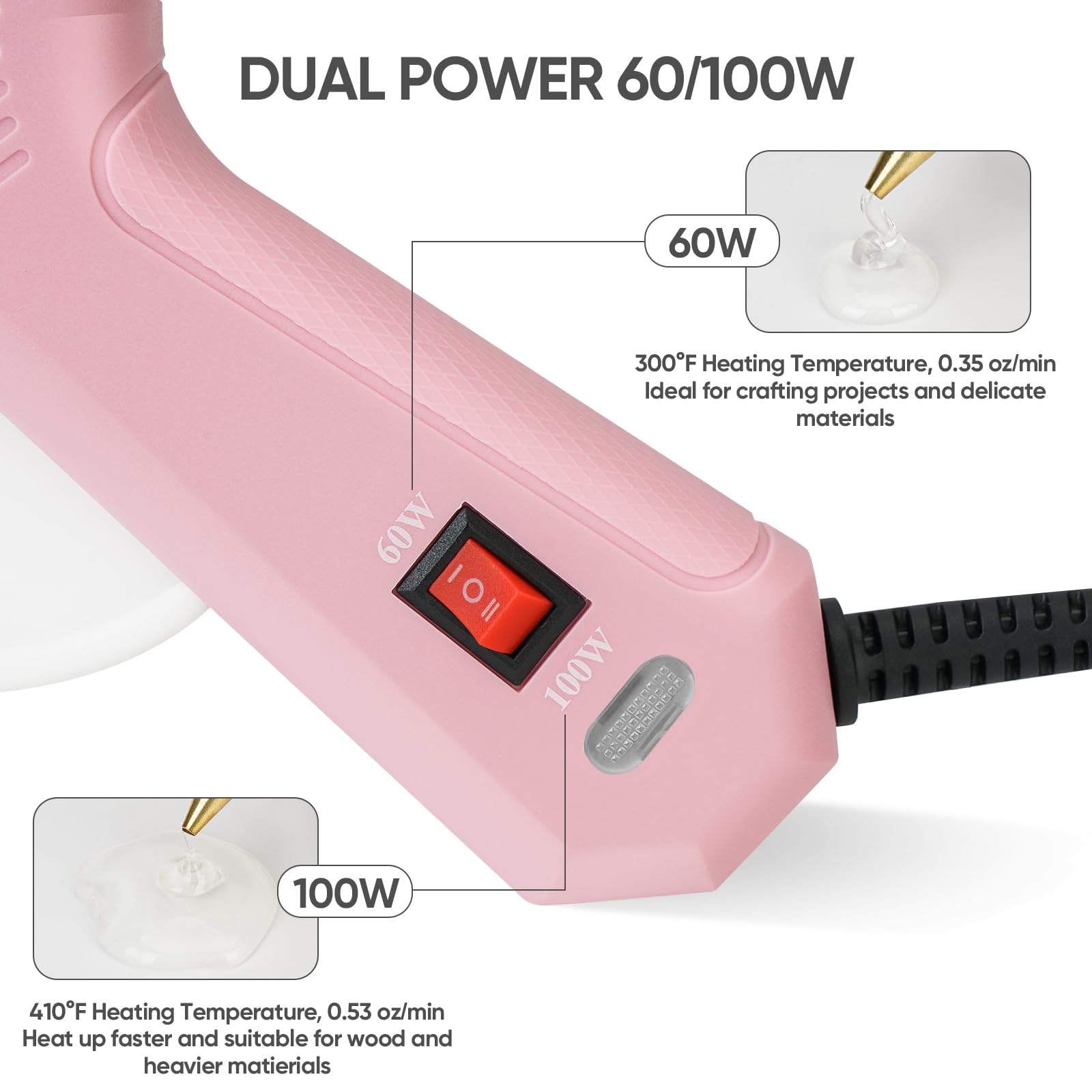 ROMECH copper nozzle delivers smooth heat for clean bead application