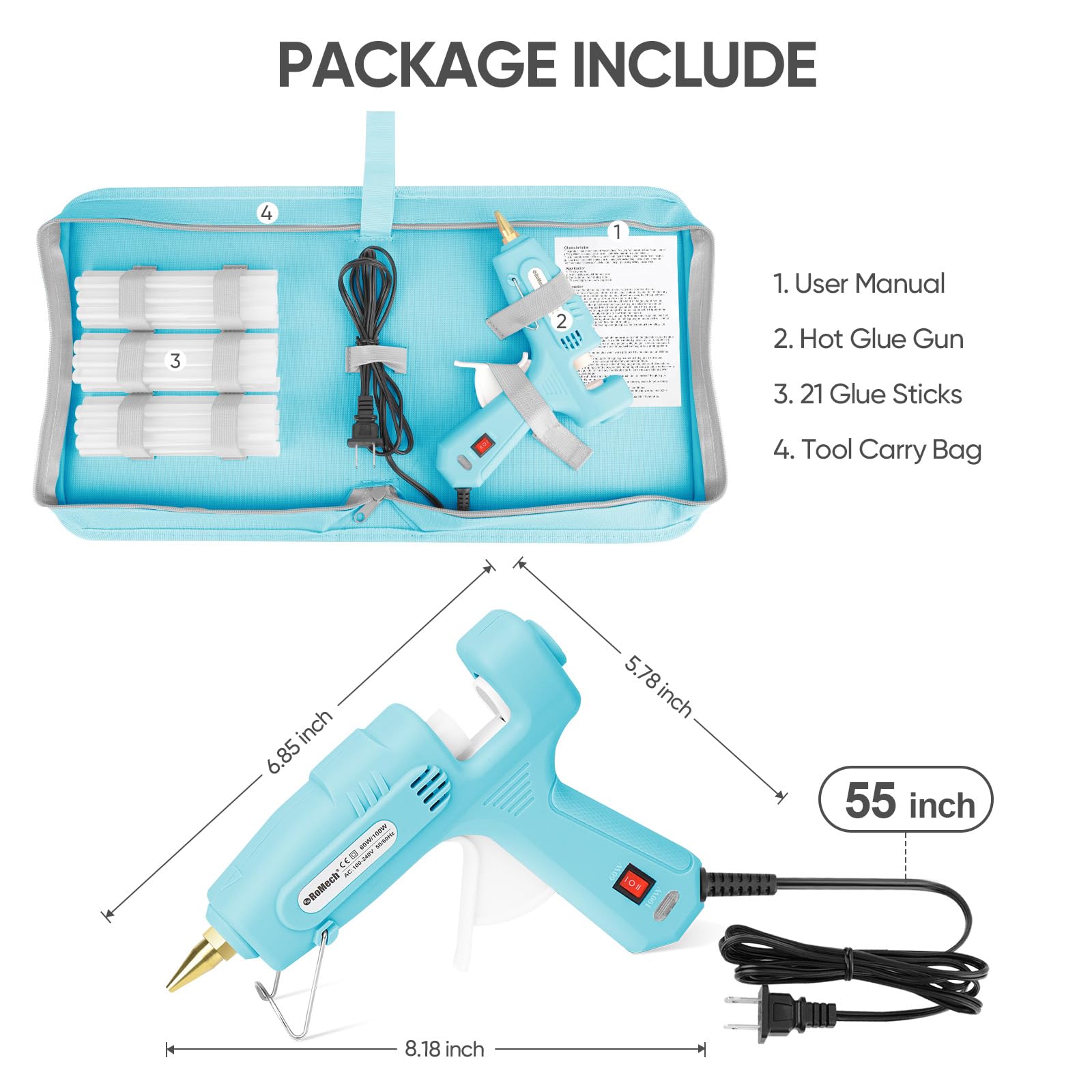 ROMECH premium storage case keeps tools organized and portable