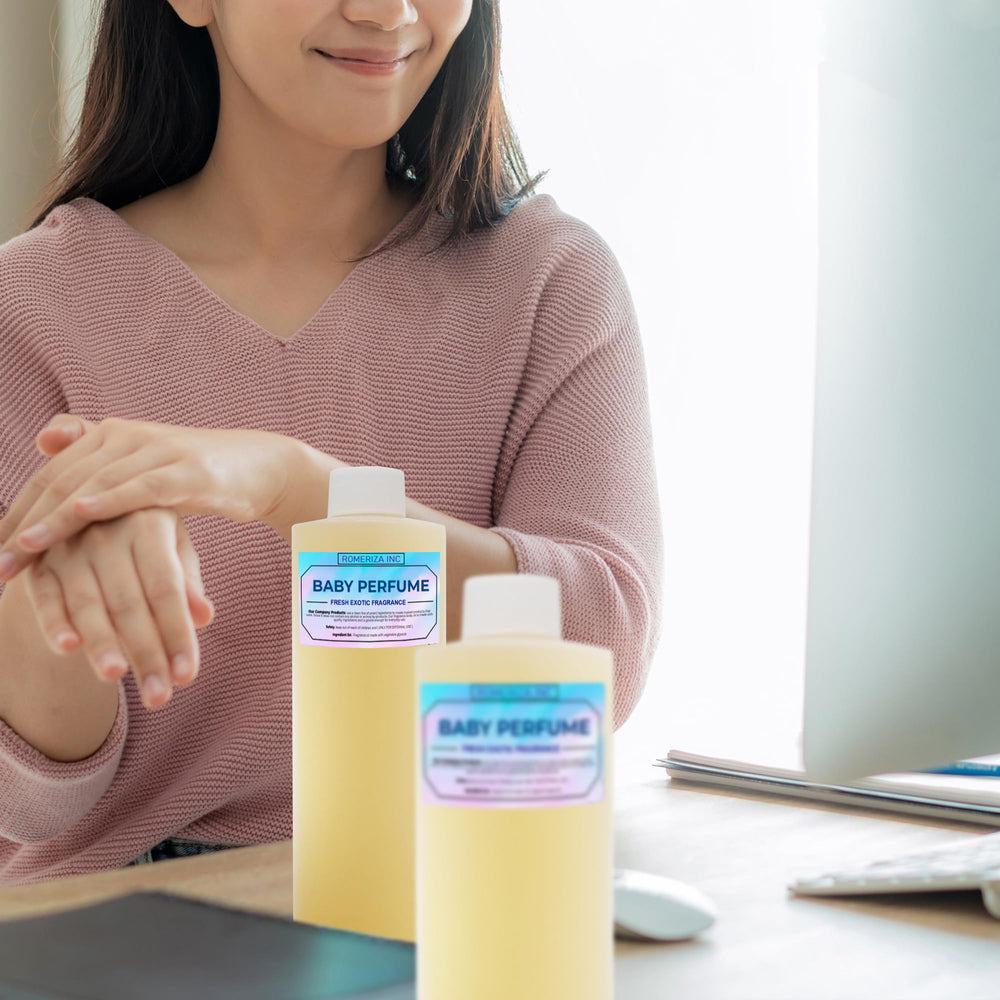 ROMERIZA INC. pour shot highlights concentrated, non-greasy formula for smooth skin.