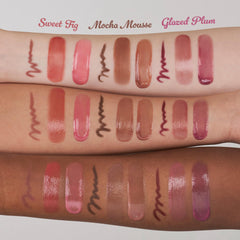 rom&nd Lip Mate Pencil outline close-up shows butter-smooth glide.