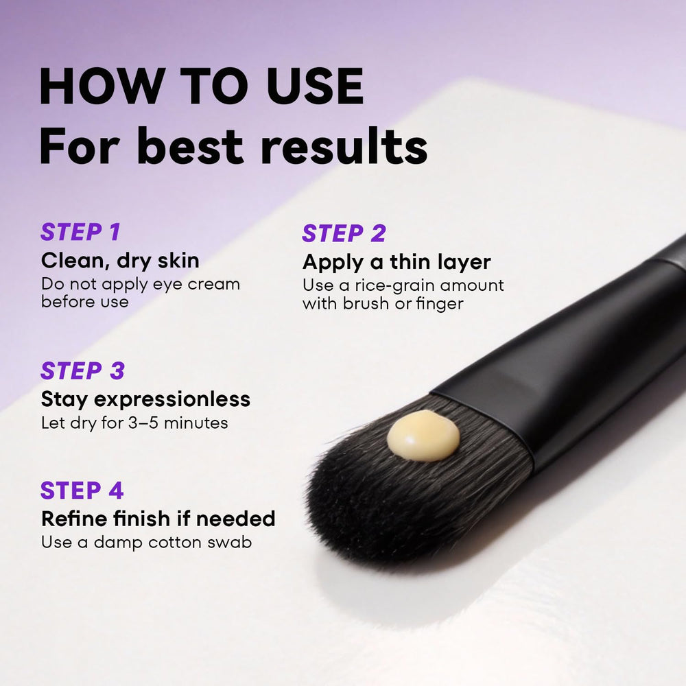 Compact travel-size RONKIE Eye Tightener for on-the-go use.