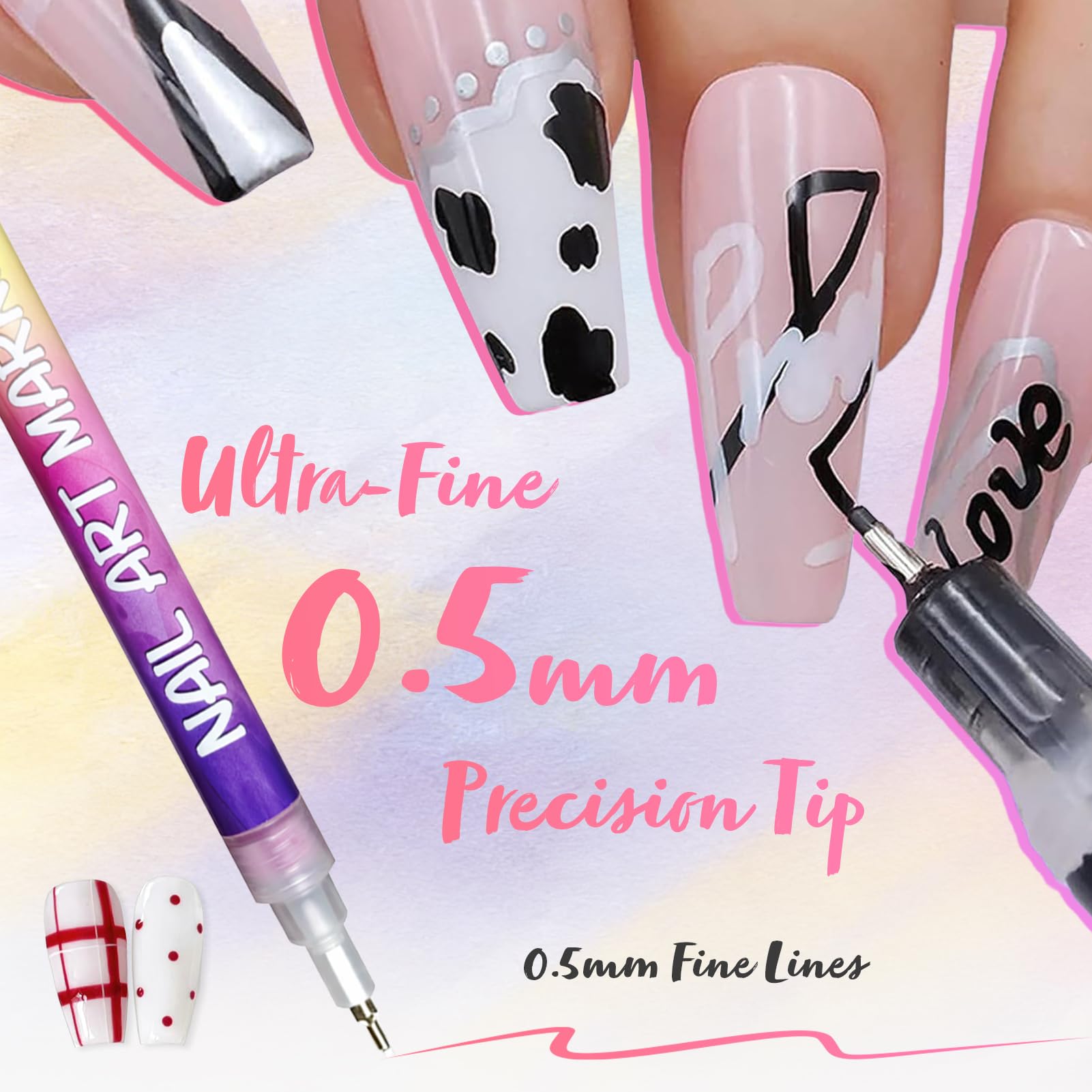 RONYUTON color swatches display rich shades for versatile nail art designs