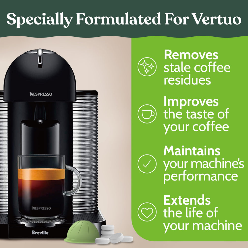Roobi Cleaning Kit eco badge signals carbon-neutral cleaning for responsible coffee routines