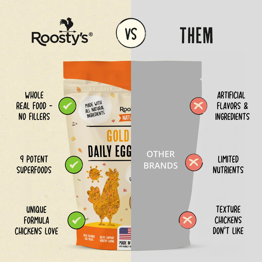 Daily sprinkle on feed makes feeding simple for busy keepers
