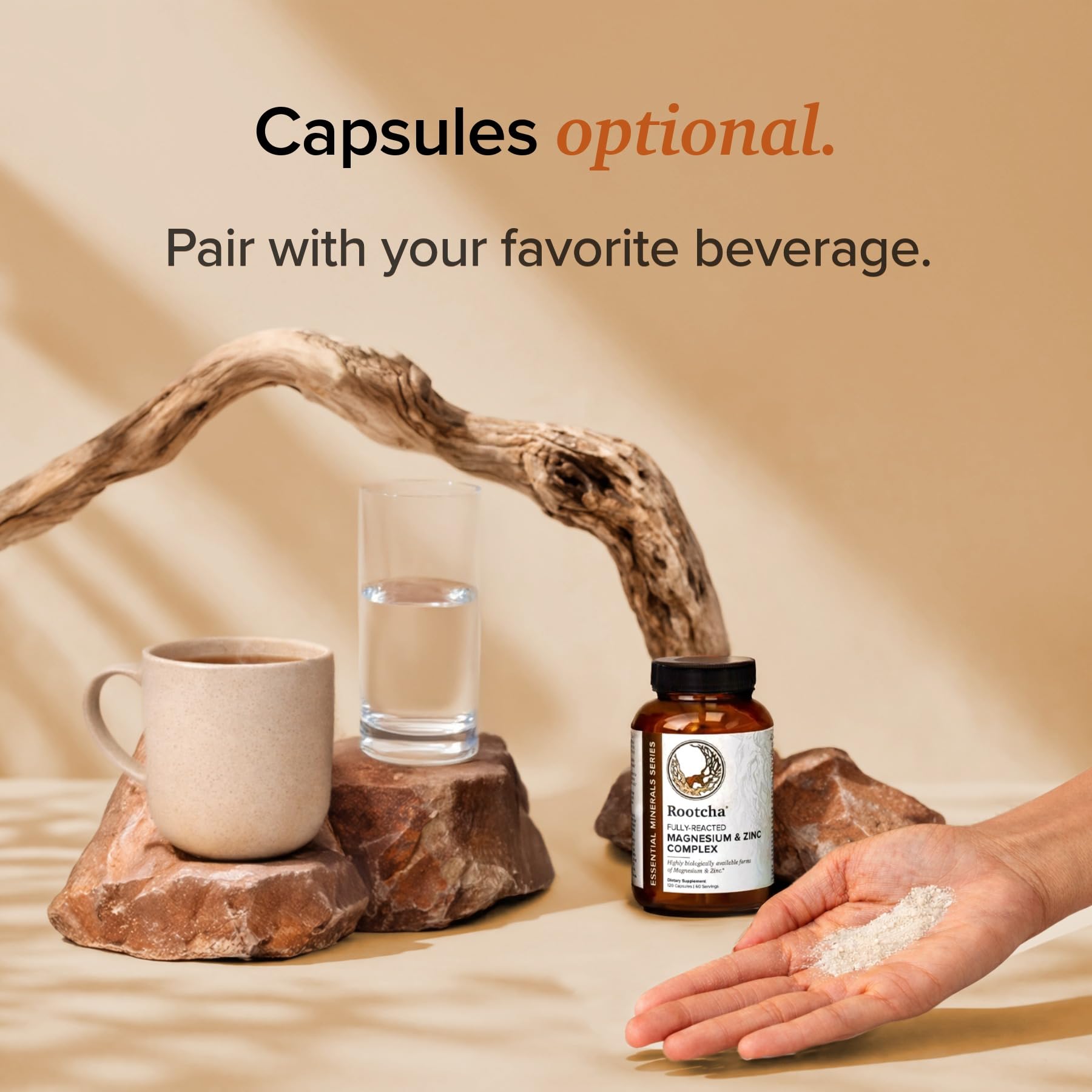Rootcha athlete post-workout usage concept image suggesting recovery support